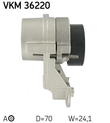 SKF Spannrolle, Keilrippenriemen (VKM 36220)