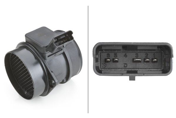 HELLA Luftmassenmesser (8ET 009 142-321)