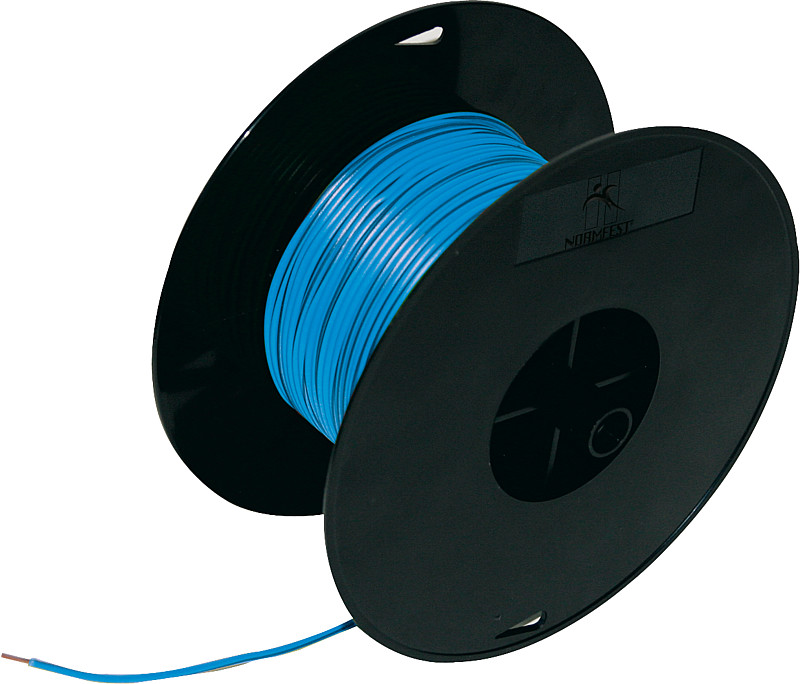FLRY-KABEL SPULE 100M 0,5 BLAU (3770-050-2) | NORMFEST