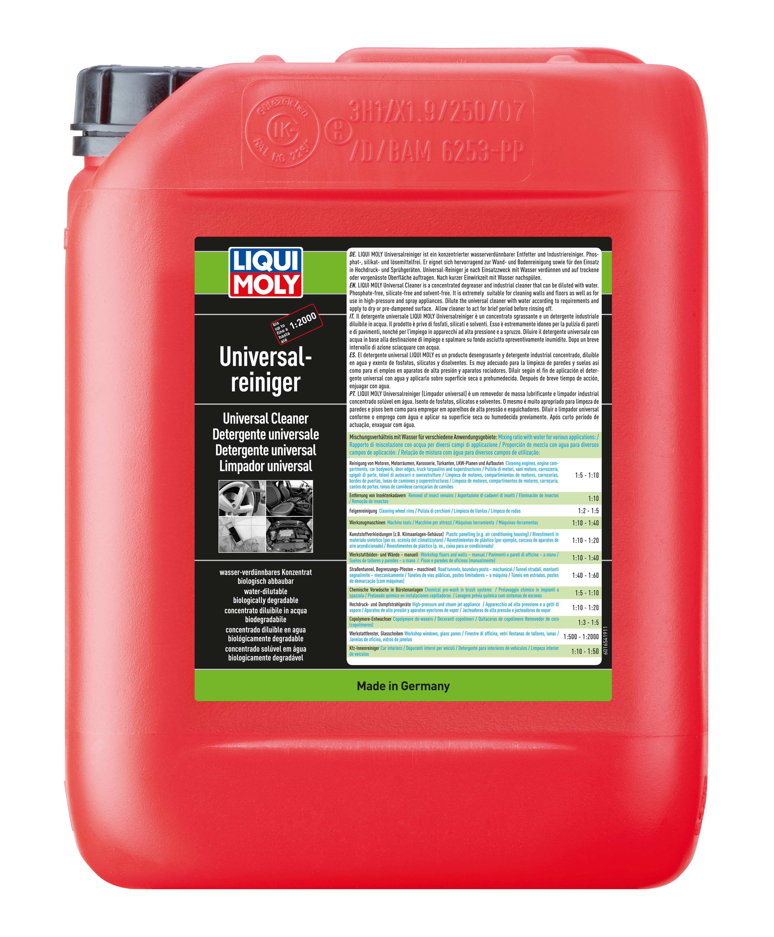 LIQUI MOLY Universalreiniger, 5 l (1654)