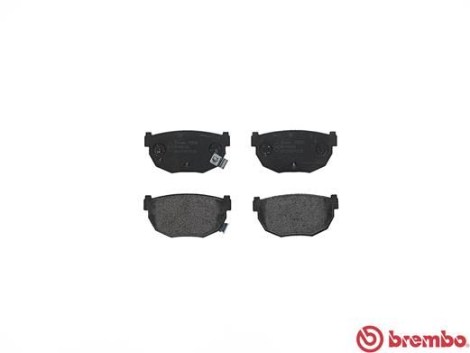 BREMBO Bremsbelagsatz, Scheibenbremse (P 56 010)