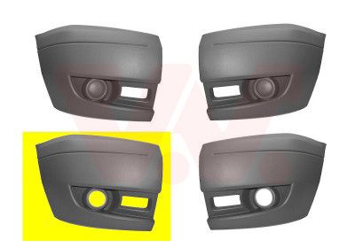 VAN WEZEL Stoßfänger (1985566) VAN WEZEL Stoßfänger (1985566)