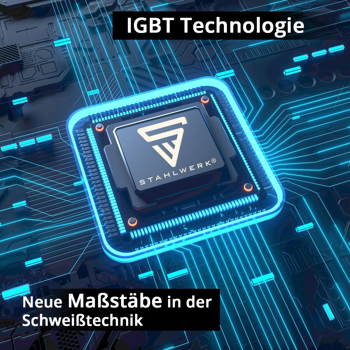 STAHLWERK Elektroden-Schweißgerät ARC 200 Synergic Pro