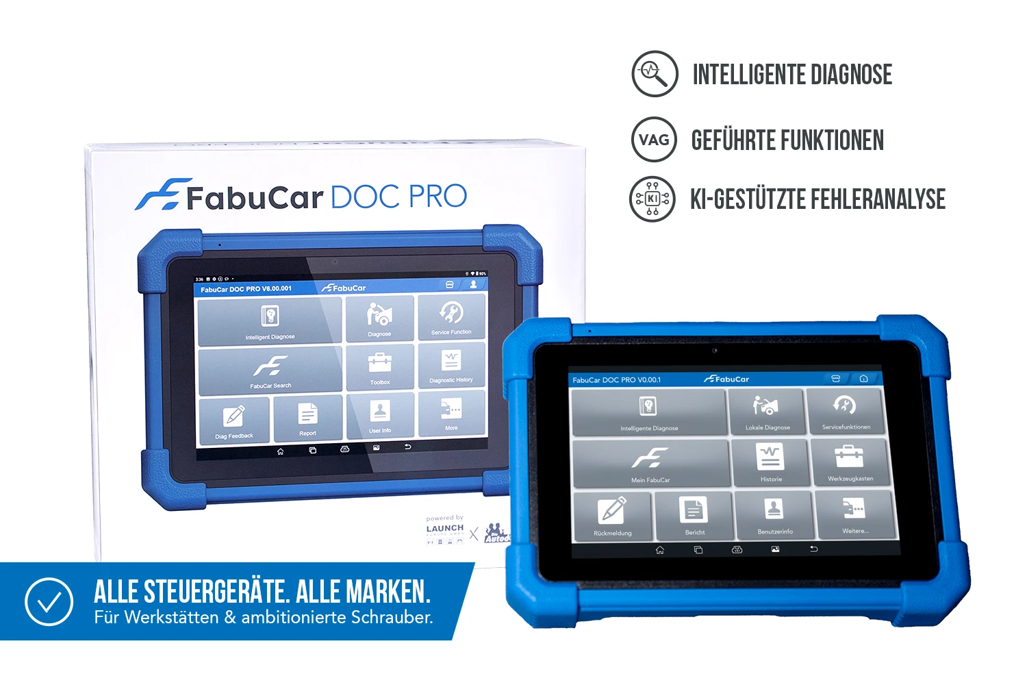 FabuCar DOC PRO - Das Diagnosegerät