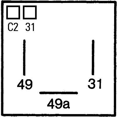 HELLA Blinkgeber (4DM 005 698-021)