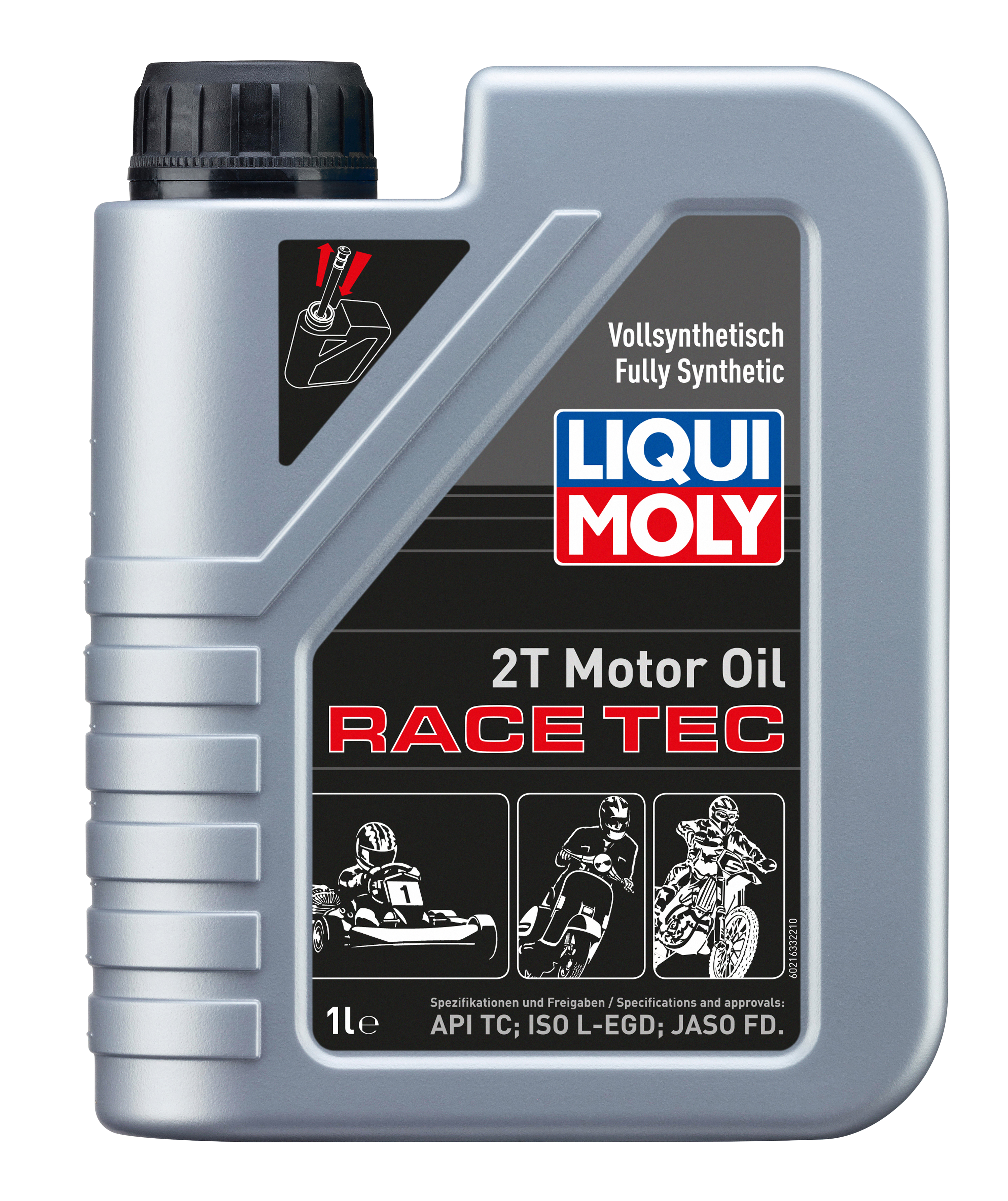 LIQUI MOLY 2T Motoroil Race Tec, 1 l (21633)