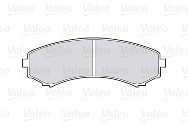 VALEO Bremsbelagsatz, Scheibenbremse (301518) VALEO Bremsbelagsatz, Scheibenbremse (301518)