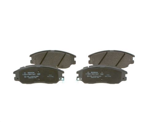 BOSCH Bremsbelagsatz, Scheibenbremse (0 986 494 347)