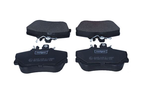 MAXGEAR Bremsbelagsatz, Scheibenbremse (19-0478)