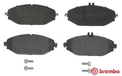 BREMBO Bremsbelagsatz, Scheibenbremse (P 50 124)