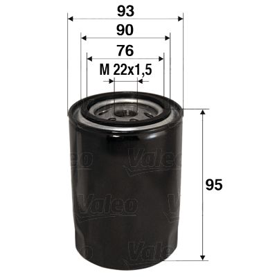 VALEO Ölfilter (586006)