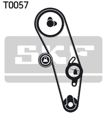 SKF Zahnriemensatz (VKMA 01020)