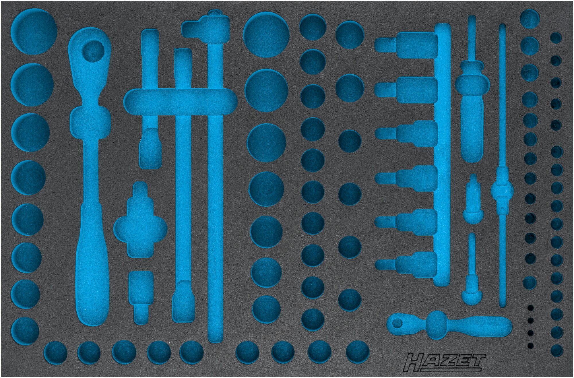 HAZET 2-Komponenten Weichschaum-Einlage 163-258L HAZET 2-Komponenten Weichschaum-Einlage 163-258L