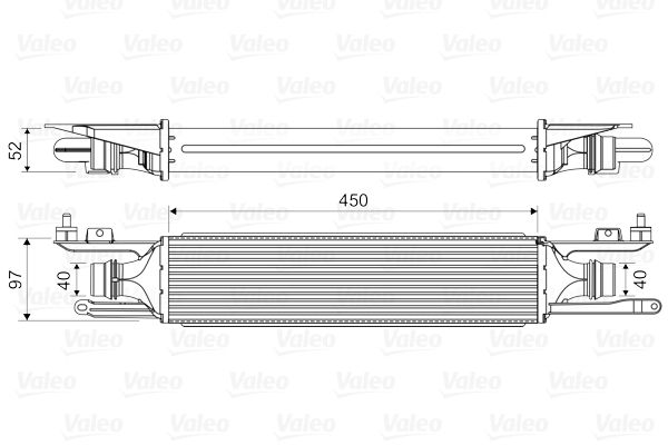 VALEO Ladeluftkühler (818578)