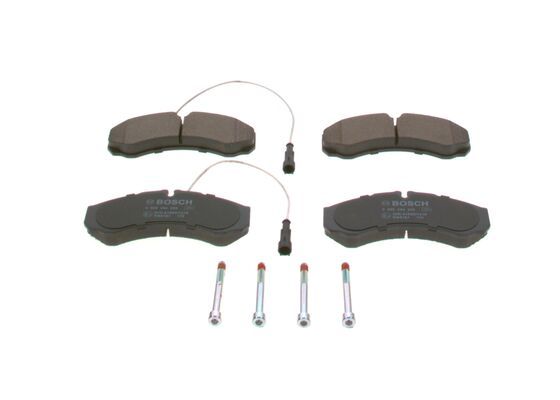 BOSCH Bremsbelagsatz, Scheibenbremse (0 986 494 239)