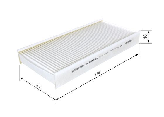 BOSCH Filter, Innenraumluft (1 987 432 206) BOSCH Filter, Innenraumluft (1 987 432 206)