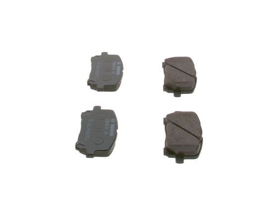 BOSCH Bremsbelagsatz, Scheibenbremse (0 986 424 761)