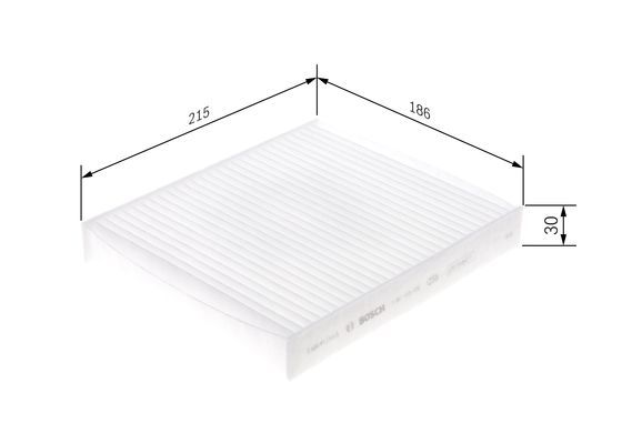 BOSCH Filter, Innenraumluft (1 987 435 108) BOSCH Filter, Innenraumluft (1 987 435 108)