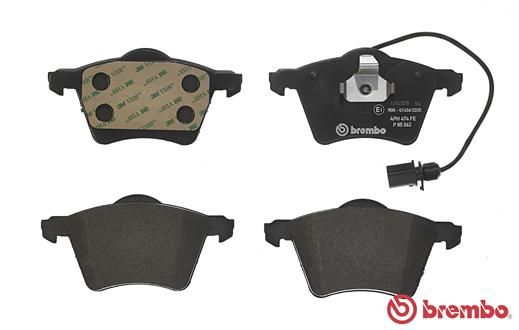 BREMBO Bremsbelagsatz, Scheibenbremse (P 85 062)