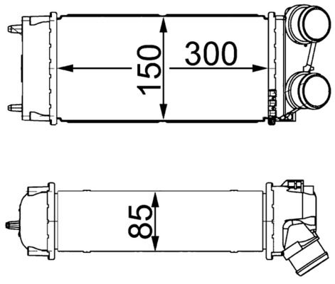 MAHLE Ladeluftkühler (CI 16 000S)