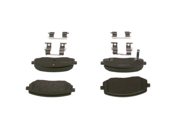 BOSCH Bremsbelagsatz, Scheibenbremse (0 986 494 594)