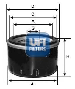 UFI Ölfilter (23.159.00)