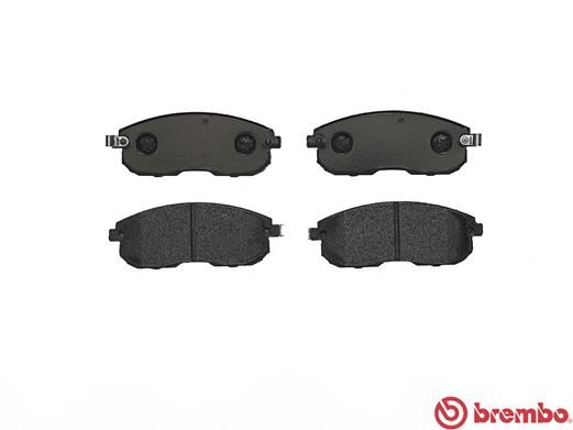 BREMBO Bremsbelagsatz, Scheibenbremse (P 56 065)
