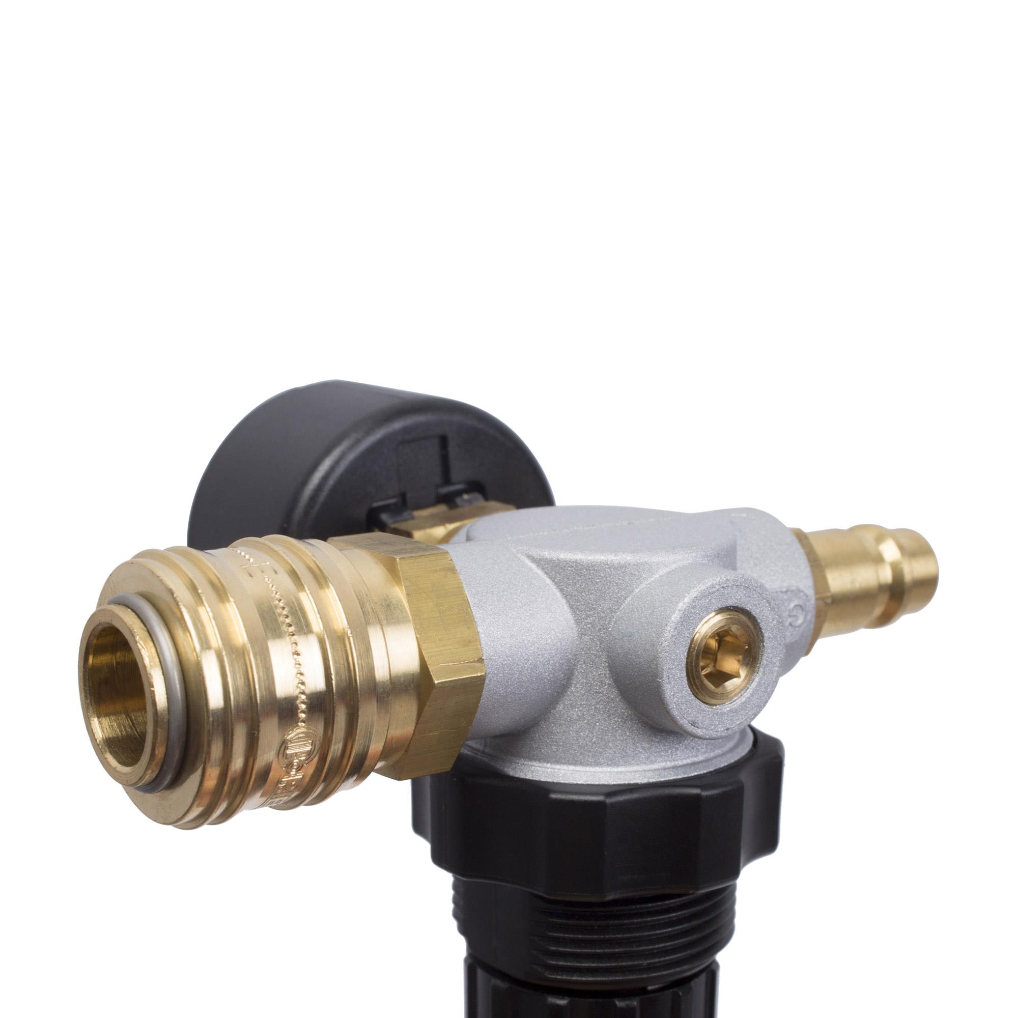 Druckregler einstellbar von 0,1 bis 3,5 bar