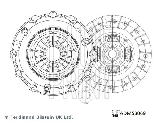 BLUE PRINT Kupplungssatz (ADM53069)