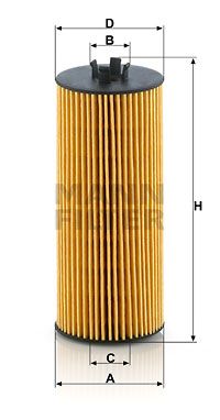 MANN-FILTER Ölfilter (HU 6008 z) Thumbnail