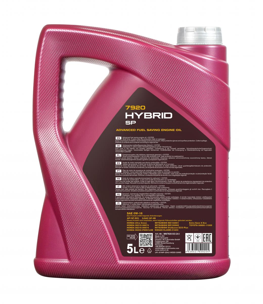 MN Hybrid SP 0W-16