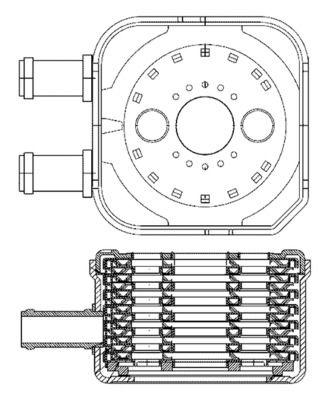 MAHLE Ölkühler, Automatikgetriebe (CLC 227 000P)