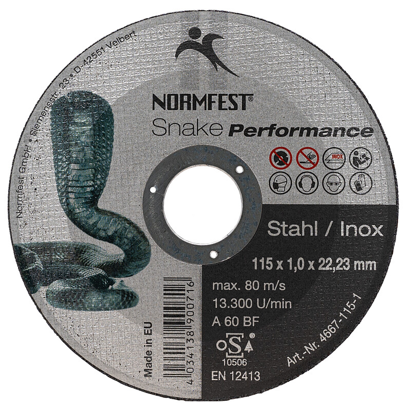 SNAKE PERFORMANCE 115x1,0x22,2 V30 (4667-115-1) | NORMFEST