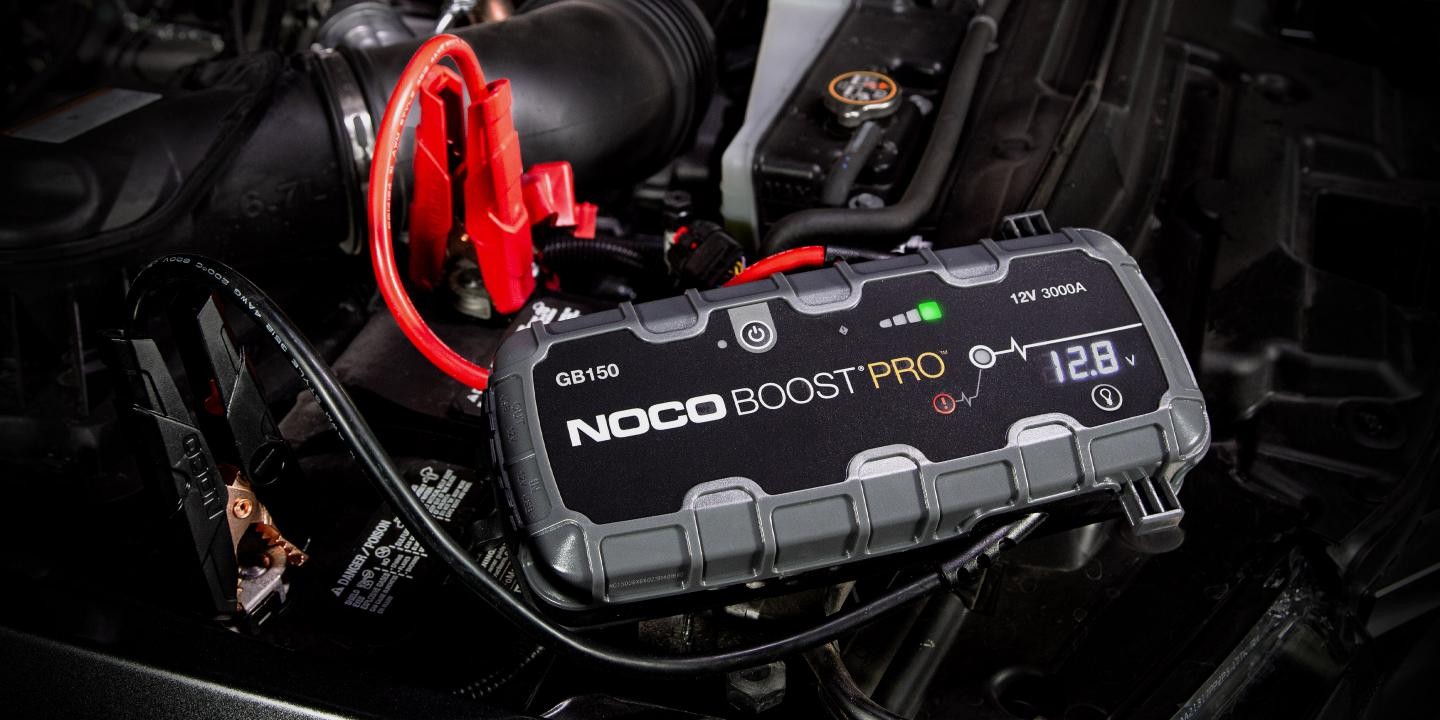 NOCO Starthilfe-Gerät Genius Boost 12 V-Lithium, 3000A + Lader
