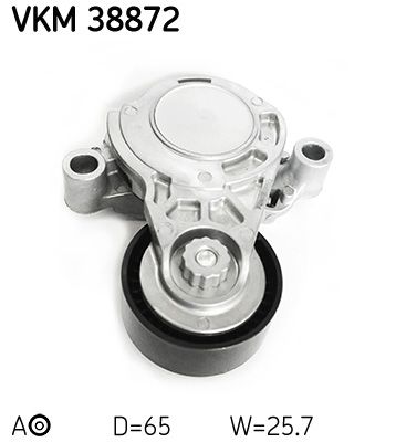SKF Spannrolle, Keilrippenriemen (VKM 38872)