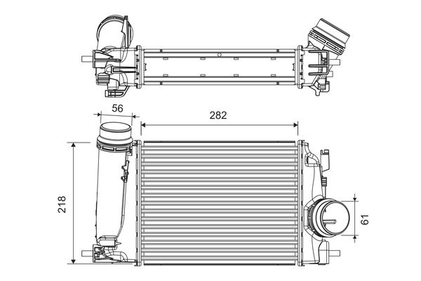 VALEO Ladeluftkühler (818293) Thumbnail