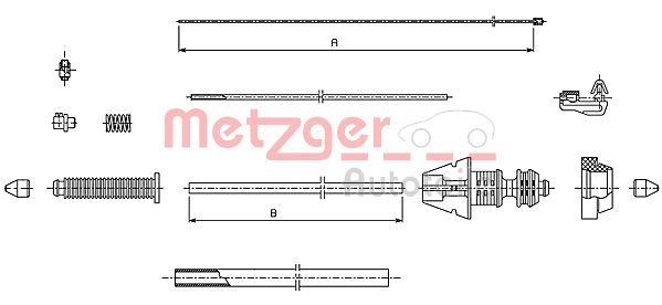 METZGER Gaszug (493.1)