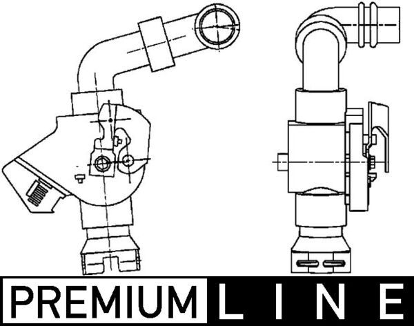 MAHLE Kühlmittelregelventil (CV 2 000P)