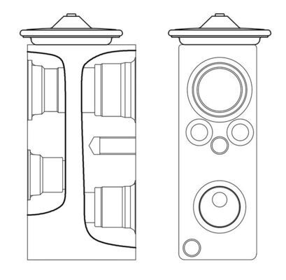 MAHLE Expansionsventil, Klimaanlage (AVE 3 000S)