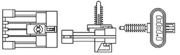 MAGNETI MARELLI Lambdasonde (466016355074)