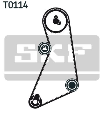 SKF Zahnriemensatz (VKMA 01021)