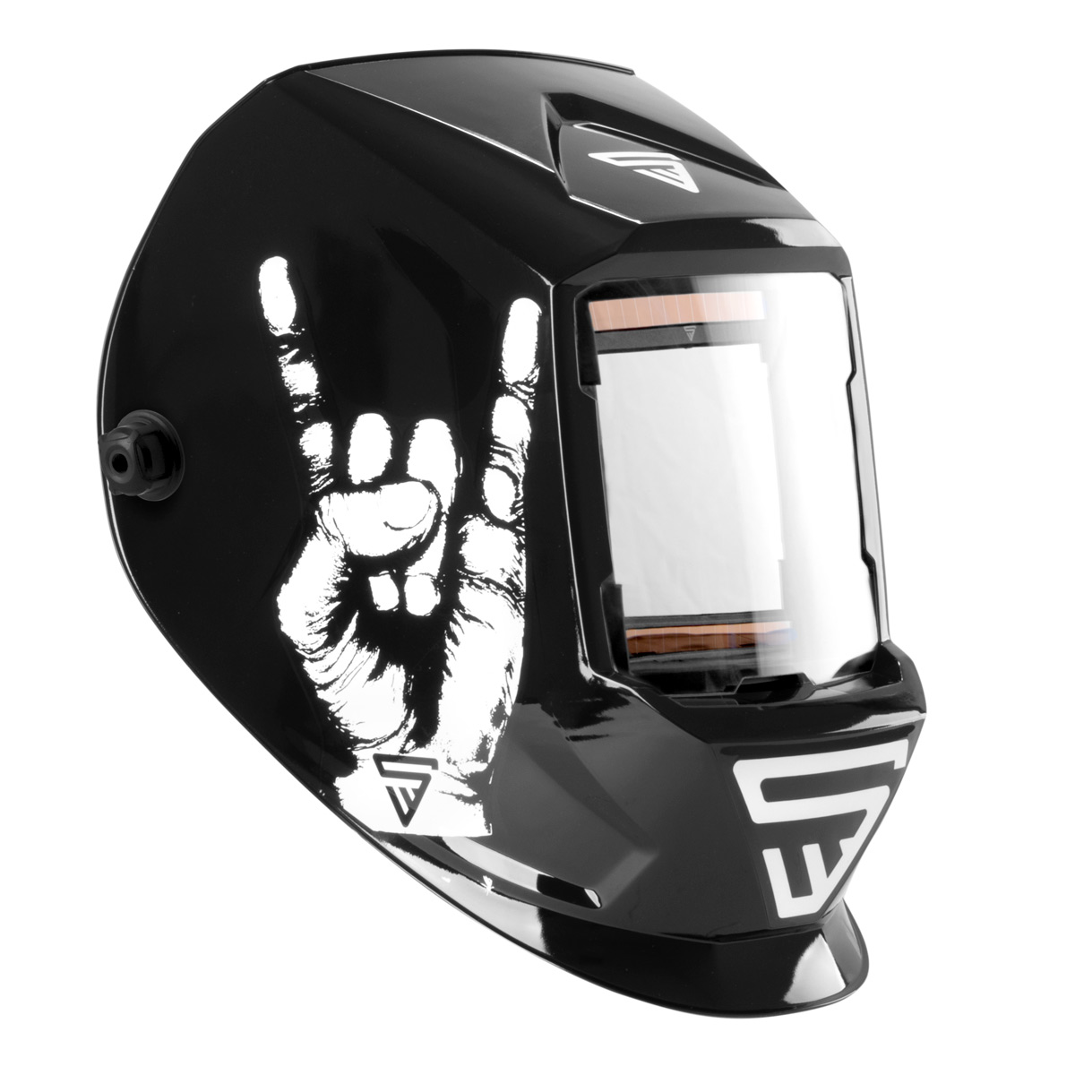 STAHLWERK Automatik Schweißhelm ST-990 SE "Sonderedition Rock" Real Colour 3 in 1
