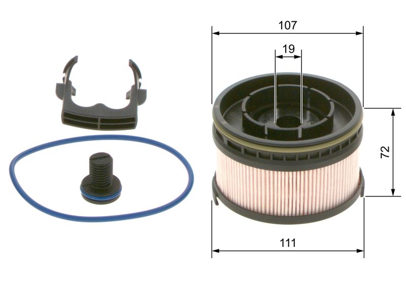 BOSCH Kraftstofffilter (F 026 402 261) BOSCH Kraftstofffilter (F 026 402 261)