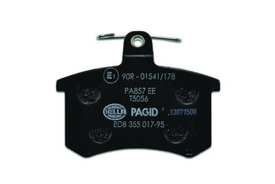 HELLA Bremsbelagsatz, Scheibenbremse (8DB 355 017-951)