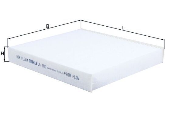 KNECHT Filter, Innenraumluft (LA 100)