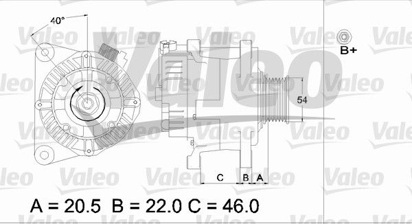 VALEO Generator (437357) VALEO Generator (437357)