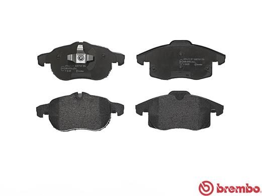 BREMBO Bremsbelagsatz, Scheibenbremse (P 10 011)
