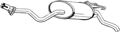 BOSAL Endschalldämpfer (175-345) Thumbnail