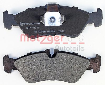 METZGER Bremsbelagsatz, Scheibenbremse (1170179)
