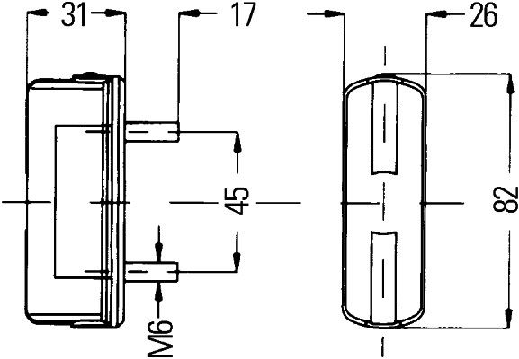 HELLA Kennzeichenleuchte (2KA 997 011-011)